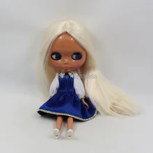 Обнаженная кукла 230BL510 кожа золотисто-белые волосы