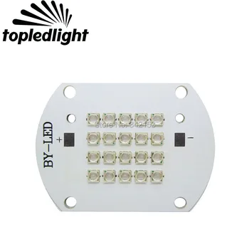 

2PCS Tai Wan Epileds 60W Cyan 490nm High Power Led Emitter Chips 30-34V 700-1200mA For Plant Grow Led Downlight Lamp Light