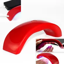 9 Вт мини USB LED УФ-лампы для Гвозди Книги по искусству отверждения Гели для ногтей лак для ногтей сушилка LED Радуга формы ногтей лампа co236