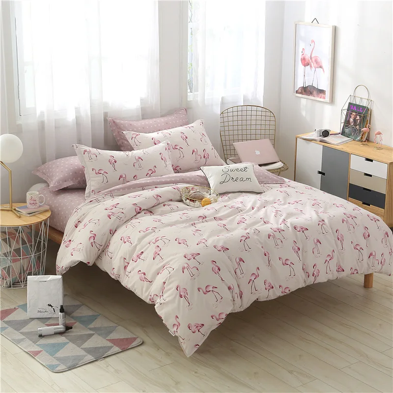 1 PCS Duvet cover printing single double size quilt cover Skin Care Cotton Bedclothes 160x210cm/180x220cm/200x230cm Size 5 - Цвет: AS