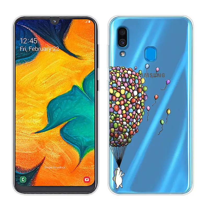 Soft TPU Case for Samsung Galaxy A40 A30 Clear Silicone Back Phone Case for Samsung A50 A10 Cover for A60 A70 SAM-A505F Fundas (7)