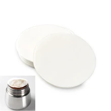 100 шт, 60 мм бумажный фильтр для кофе, Кофеварка, фильтровальная бумага для капельного кофейника, кухонные инструменты