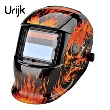 

Urijk Welding Helmet Protective Mask PP DIY Tool Headset Argon Arc Welding Mask Fold Solar Energy Automatic Dimming No.68