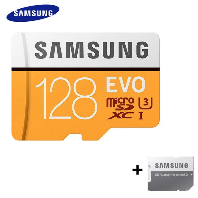 SAMSUNG карта памяти Micro SD класса 10 32 gb TF Card 64 Гб 128 Гб microsdhc U3 4K HD до 100 МБ/с. дропшиппинг карты sd слот для карт памяти - Емкость: MP128G-White-SDReade