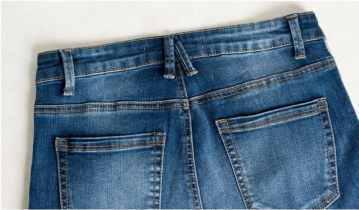 CatonATOZ 2176 женские джинсы для мам с высокой талией в стиле пэтчворк, женские эластичные джинсовые штаны с боковой полосой, обтягивающие брюки для женщин
