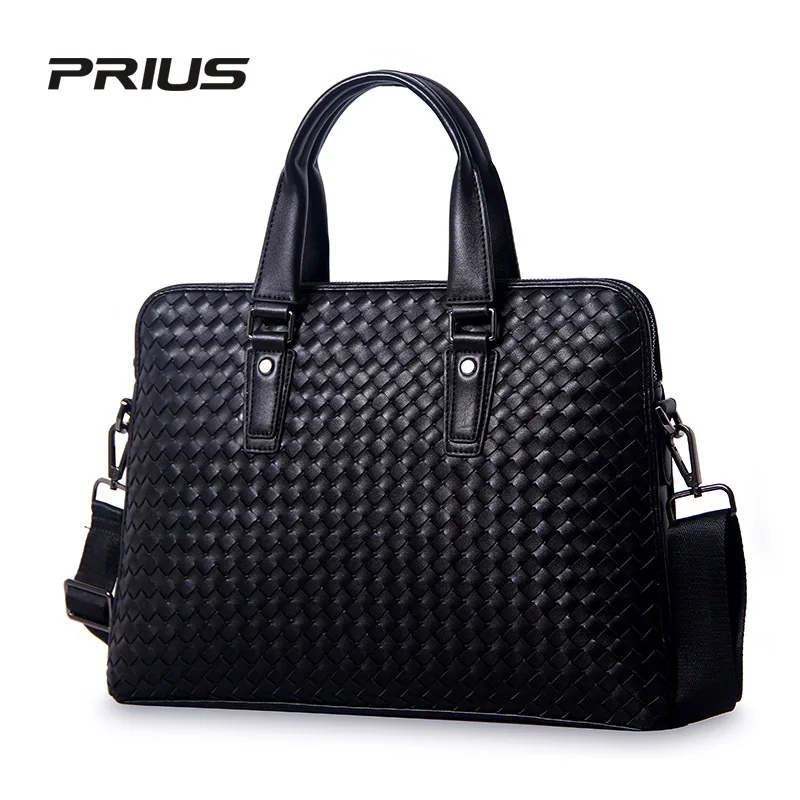 Настоящий роскошный бренд мужской кожаный портфель мужские сумки-мессенджеры повседневные деловые мужские сумки на плечо для ноутбука винтажные мужские сумки - Цвет: black cross