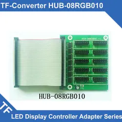 Longgreat TF серии hub-08rgb010 светодиодный дисплей Управление Карта совета адаптер полный цвет для tf-vta02 карты