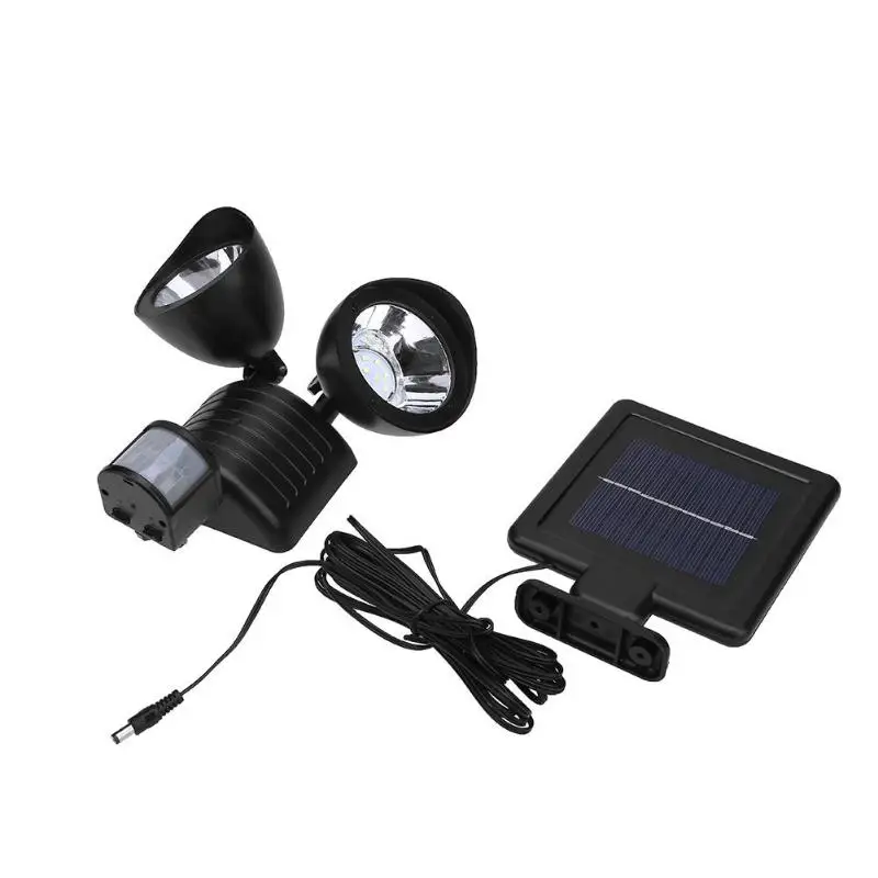 Solar 22LEDs PIR Motion Sensor Yard Wall Light Outdoor Garden Security Lamp