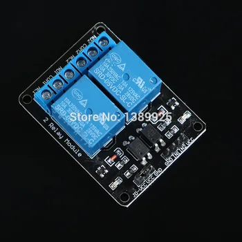 

100pcs/lot 2 Channel 5V Relay Module Opto-couple For AVR Raspberry Pi ARM PIC DSP