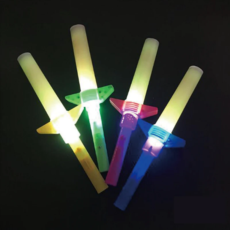 glow sticks 69cm LED Stick Colorful Flashing Light-Up Stick Festival Party Decoration Concert Prop Bar glow party supplies 12pcs (5)