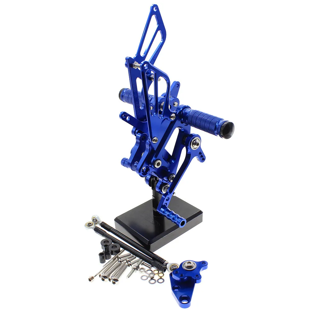 CNC Алюминий Регулируемая подножки для Honda CBR600RR NON-ABS 2009 2010 2011 2012 2013