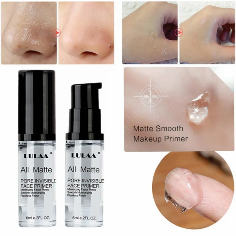 

Face Base Makeup Primer Pores Hydrating Moisturizer Make Up Whitening Matte Pre Base Primer Cosmetic 6ml