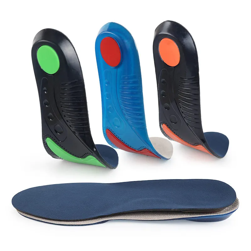 1 пара спортивные стельки Дышащие Удобные Силиконовые вставки дезодорант амортизация обуви стельки спортивные вставки