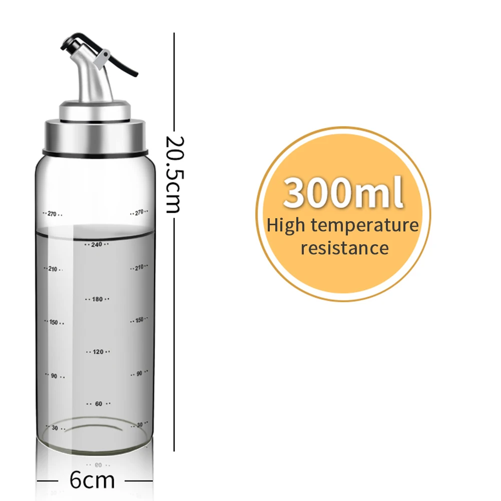 1/3 шт, бутылка для хранения масла, стеклянный контейнер для хранения масла и уксуса, Креативные кухонные инструменты, аксессуары