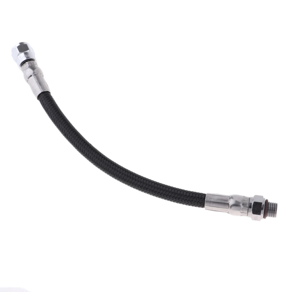 Replacement High Pressure Regulator Hoses Double Braided Nylon Scuba Diving Short Hose
