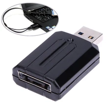 USB 3.0 to ESATA External SATA 5Gbps Bridge Convertor Adapter for Laptop 2.5″ 3.5″ HDD For Windows 7/Mac os 9.2 or latest