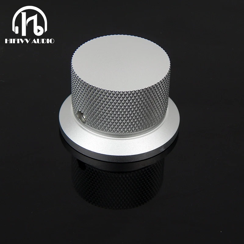 HIFI Audio AMP Aluminum Volume knob 1pcs Diameter 38mm Height 25mm amplifier Potentiometer knob hifi audio amp aluminum volume knob 1pcs diameter 44mm height 22mm amplifier potentiometer knob