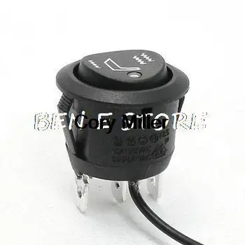 

Panel Mount SPDT 3 Pin Car Seat Cushion Heating Switch 12VDC 10A