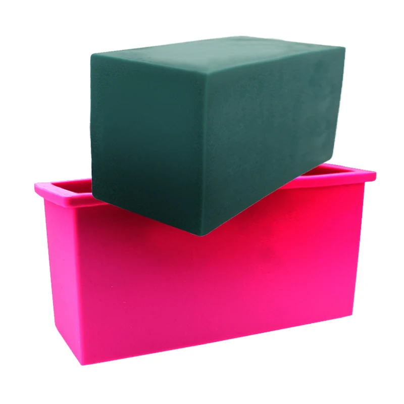 

Rectangle Silicone Soap Moud Loaf Soap Toast Mould DIY Handmade Soap Making Tool