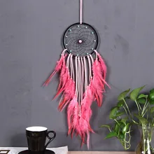 Ручной Работы Индийских Декоративные Dream Catcher стены висящий мечтатель перо ремесел детские вещи стены комнаты Home Decor колокольчиков