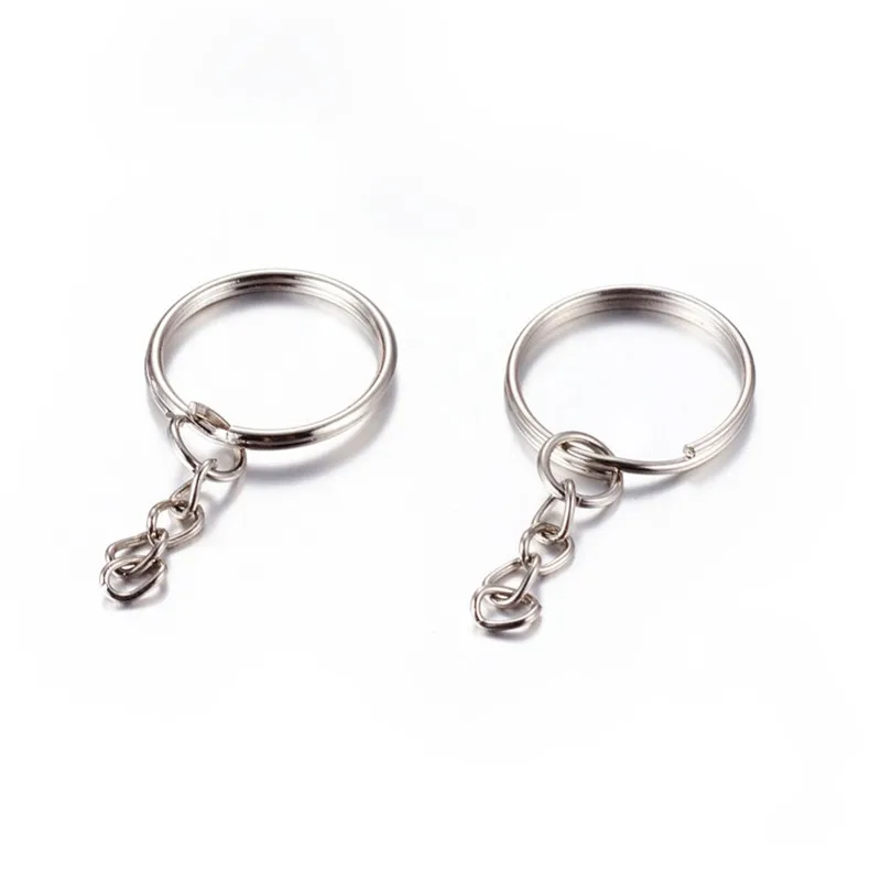 PandaHall-20pcs-25x2mm-Iron-Metal-Key-KeyChain-Chain-Clasp-Findings-Jewelry-Making-DIY-Accessories-Craft-Material (1)