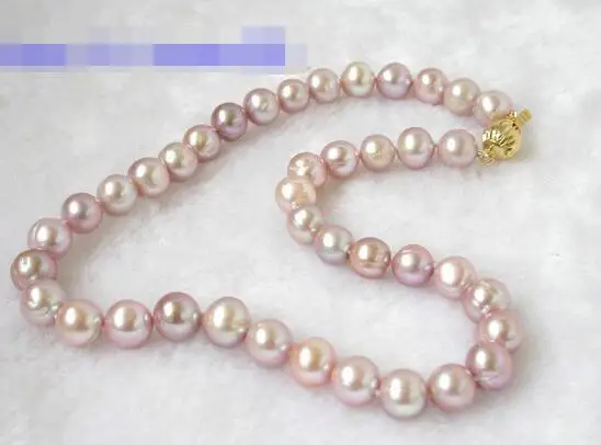 

song voge gem nanJ1766 baroque luster white pink purple pearl necklace