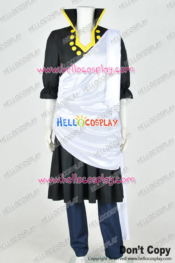 

Fairy Tail Cosplay Black Wizard Zeref Uniform Costume H008