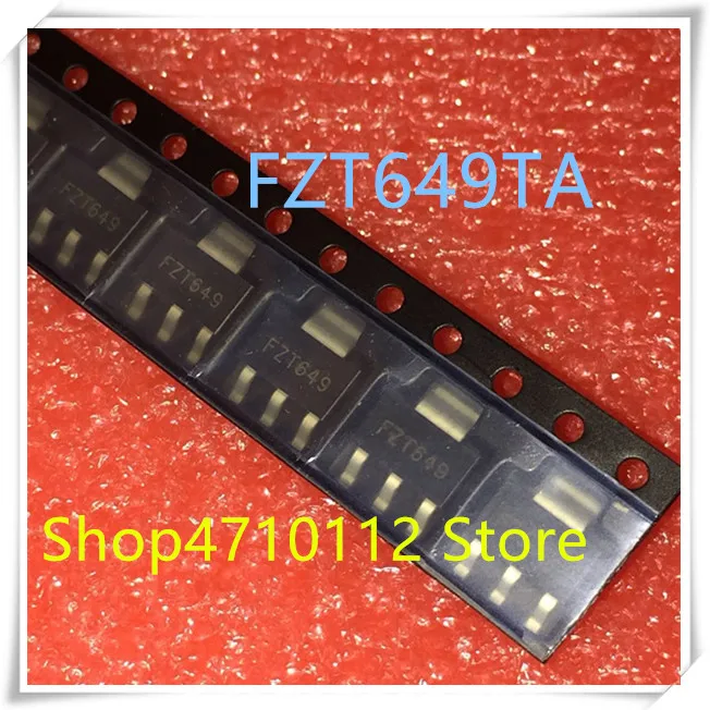 Новинка 10 шт./лот FZT649TA FZT649 649 25V 3000MA SOT-223 IC 