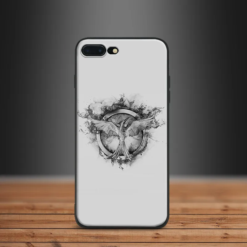 

Hunger games mockingjay logo Tpu Soft Silicone Phone Case Cover Shell For Apple IPhone 5 5s SE 6 6s 7 8 Plus X 10