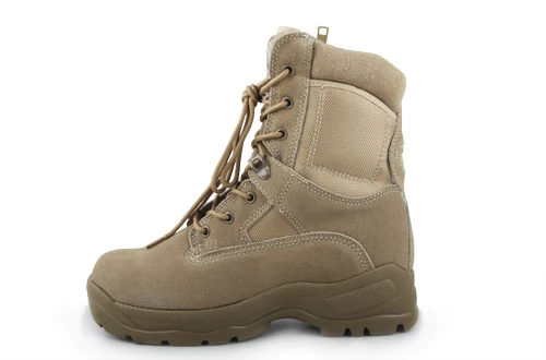 Новый стиль роскошные 40-45 европейские размеры мужские тактические альпинистские армейские ботинки загара цвета для кемпинга охоты OS29-0040