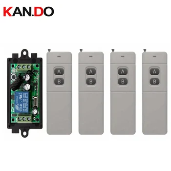 

3000M Long Range DC12V 1CH RF Wireless Remote Control Switch System 315Mhz Transmitter+Receiver Garage Doors shutters