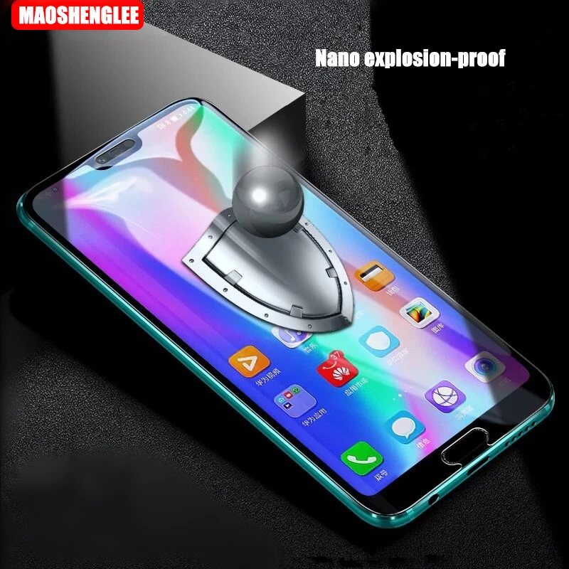 Закаленное стекло 2 шт./лот для Huawei Honor 10 защита экрана 9H закаленное Anti Blu Ray