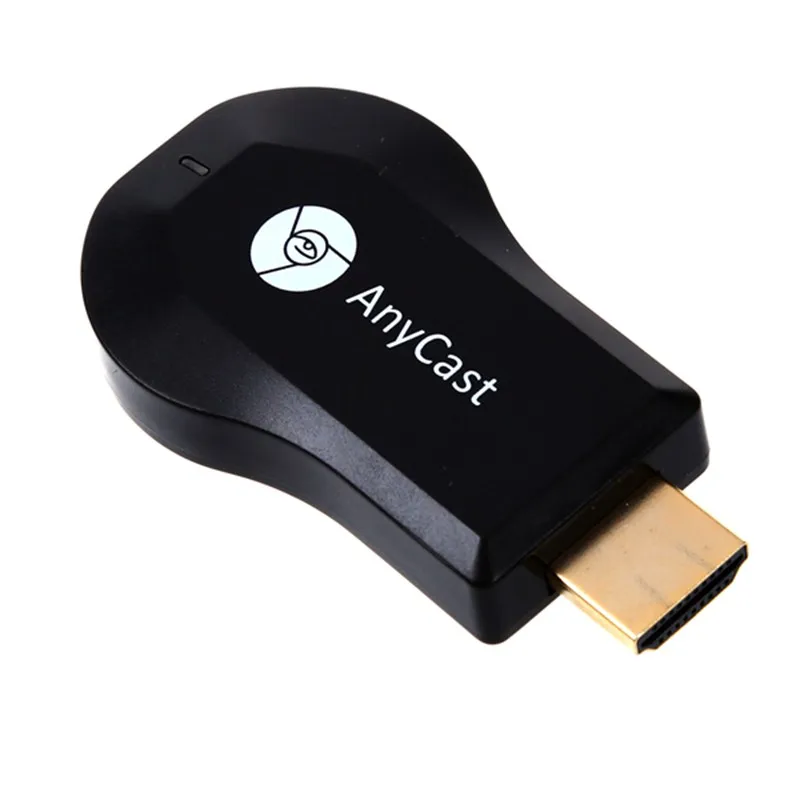 AnyCast M2 Plus Мини Wi-Fi дисплей донгл приемник 1080P Airmirror DLNA Airplay Miracast легкий обмен HDMI порт для HDTV Smart - Цвет: Black