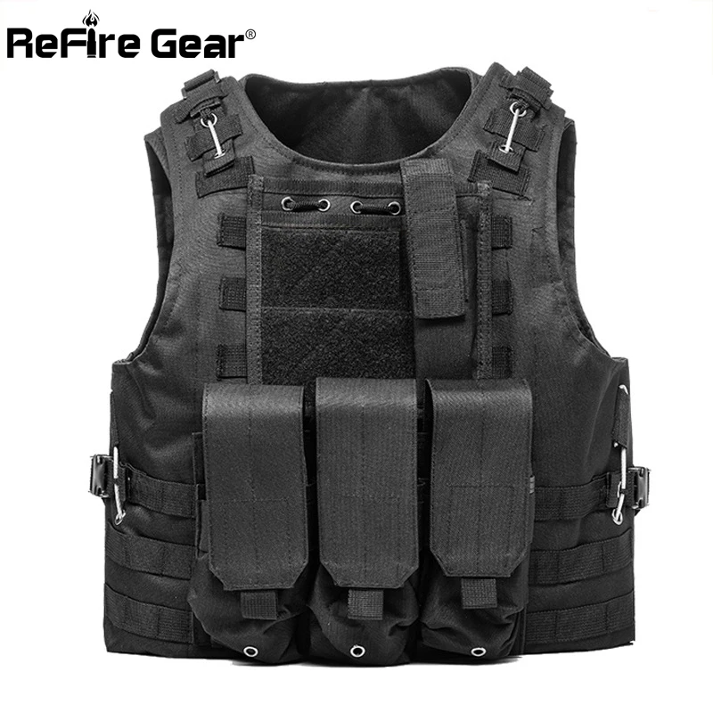 ReFire Gear Molle армейская тактическая жилетка \'s солдат одежда для мальчиков в стиле