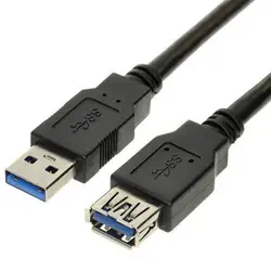 USB 3,0 Удлинительный кабель USB Мужской к женскому usb-удлинитель свинцовый шнур провод Лот