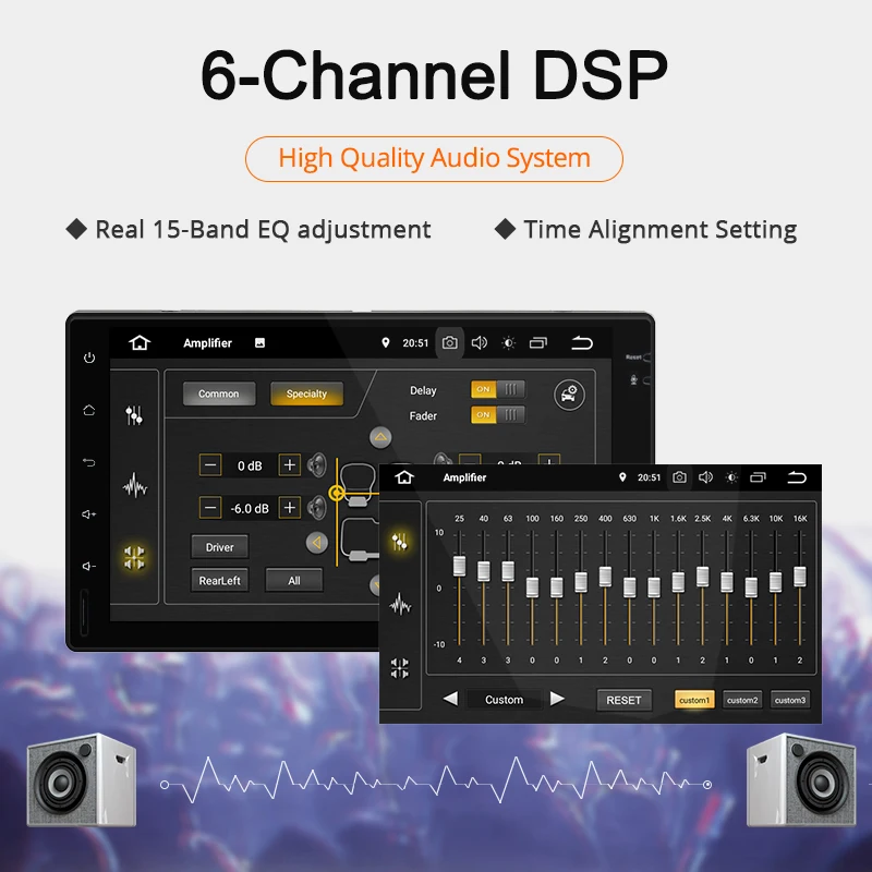 Discount Ownice K3 2Din Android 9.0 7" HD Car Radio Universal DVD Multimedia Player GPS Navigation Car Stereo Support Bluetooth USB Video 2