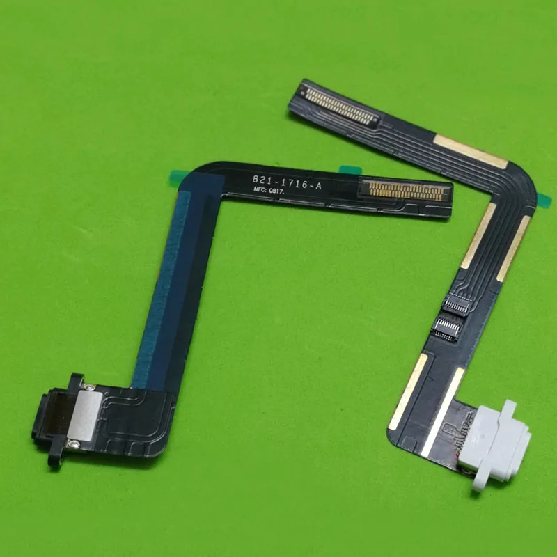 50pcs Charger charge Charging USB Dock Connector Port Flex Cable For Apple New iPad 5 2017 Air3 AIR 3 A1822 A1823 Black White | Мобильные
