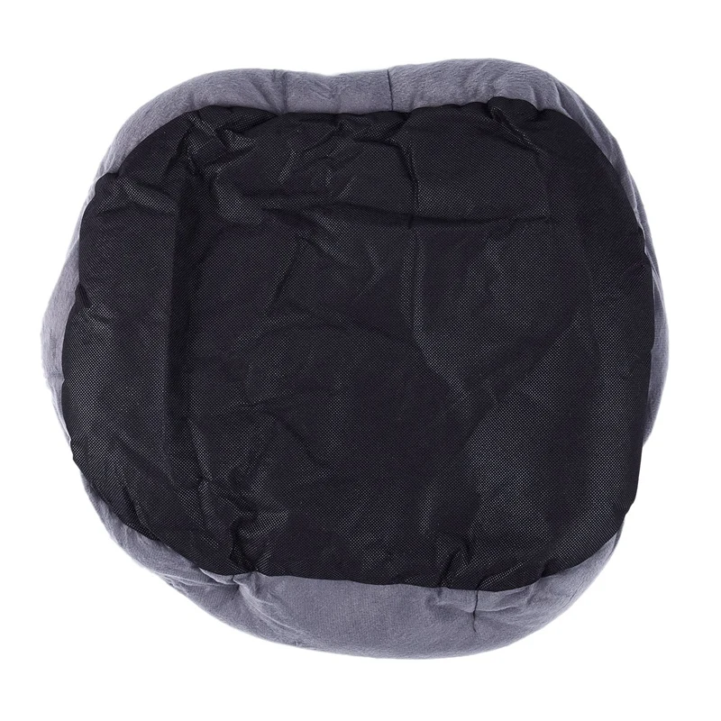  50 x 40cm Lambskin Dog Paw pattern Pet's Nest Warm Washable Bed Sleeping Fleece Basket with Cushion