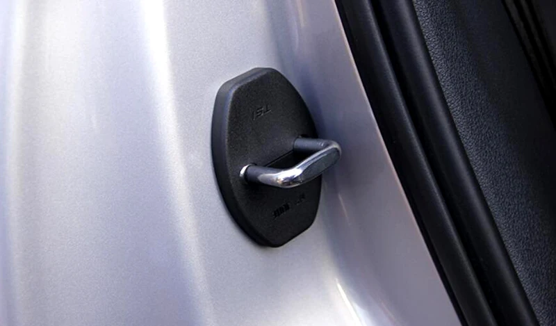 Автомобильный Стайлинг внешняя дверь замок крышка протектор щит крышка отделка 4 шт. пластик для Volkswagen Arteon