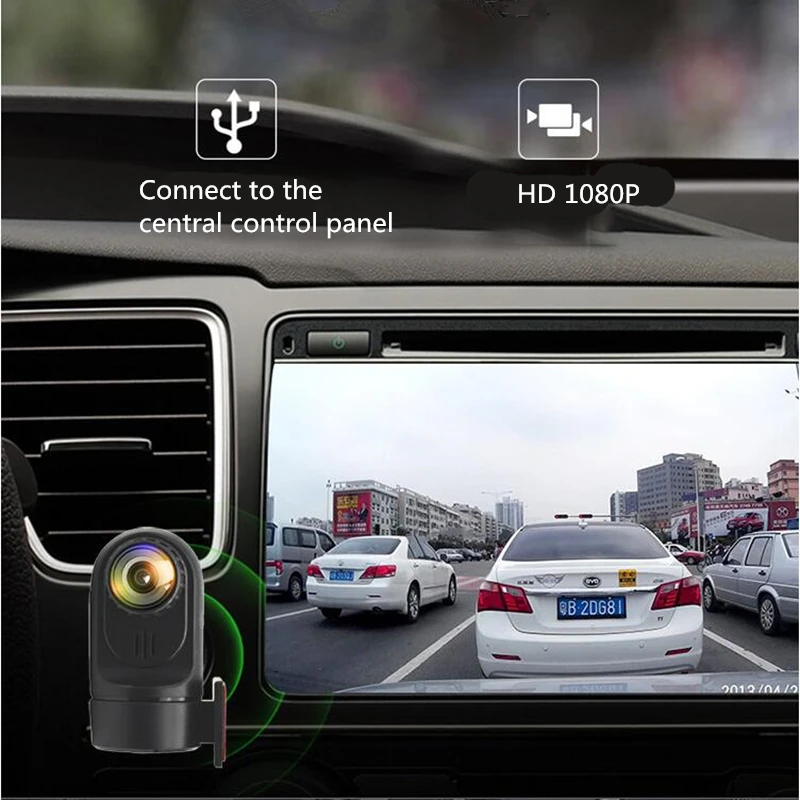 Автомобильный видеорегистратор с USB для Android Full HD ночного видения зеркало