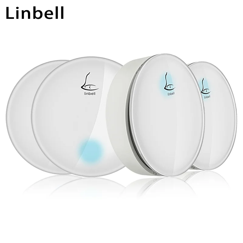Linptech G3 беспроводной дверной звонок без батареи Водонепроницаемый