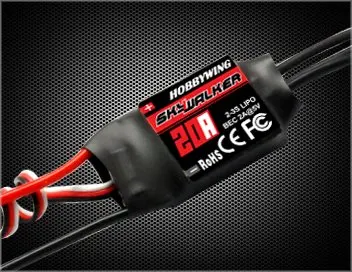 Hobbywing Skywalker 20A Brushless ESC Speed Controller  (1)