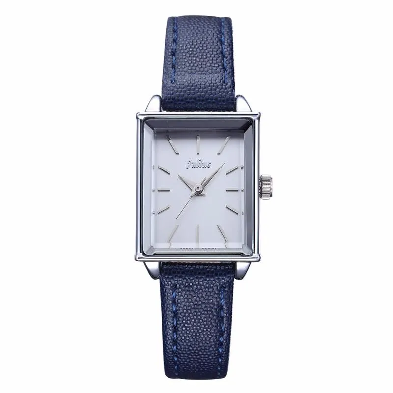 2017 ЮЛИЙ Кварцевые Наручные Леди Часы Женщины Роскошь Розовое Золото Винтаж