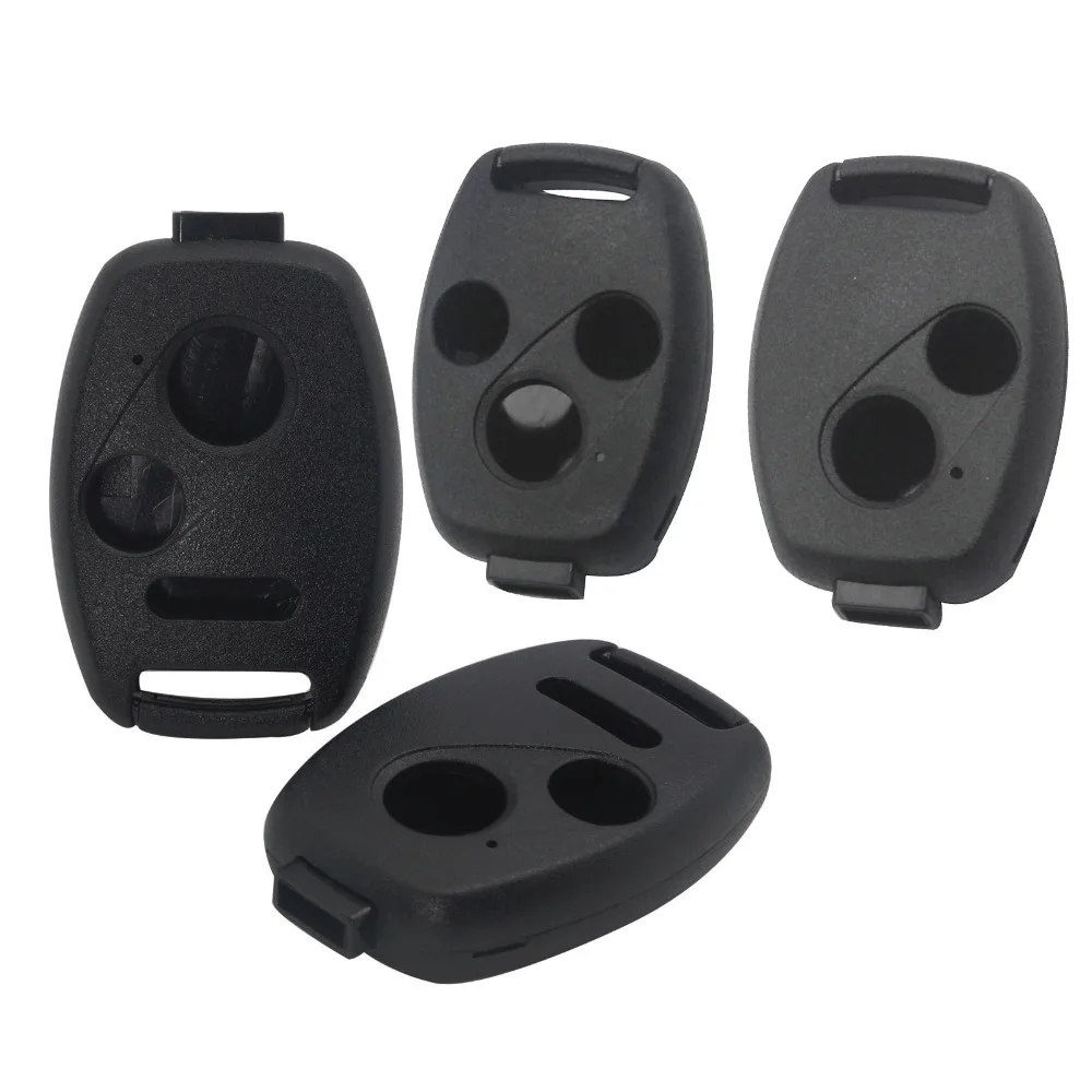 

jingyuqin 2/3/2+1/3+1 Buttons Fob Remote Key Case Shell For HONDA Accord Civic CRV Pilot 2007 2008 2009 2010 2011 2012 2013
