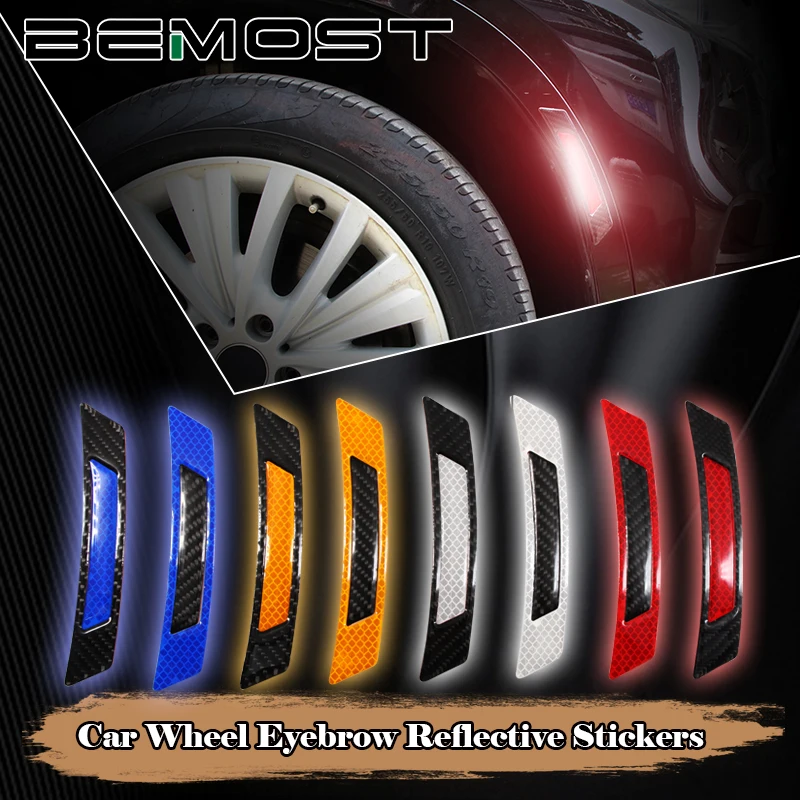 

BEMOST Car Reflective Strip Safety Warning Protector Sticker Styling For Suzuki SX4 Grand Vitara Splash Swift Liana Jimny Liana