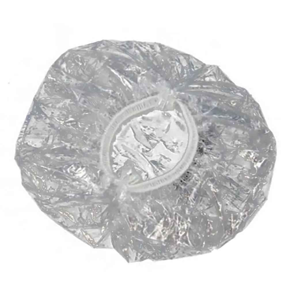 

Beauty girl Women's 100pcs Clear Earmuffs Shower Waterproof Hair Coloring Ear Protector Cover Caps Drop Shipping 3A25