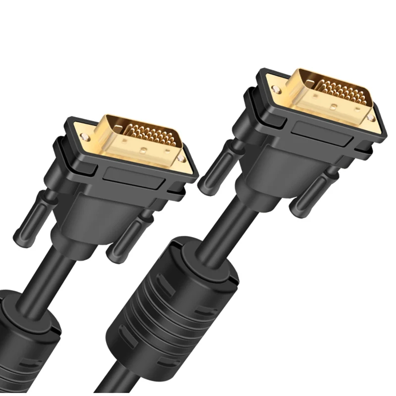 DVI to DVI Cable DVI-d Audio Aux Jack Digital Audio Converter DVI 24+1 Cable HiFi Gold plated 1m to 15m for Projector Laptop TV DVI to DVI Cable DVI-d Audio Aux Jack Digital Audio Converter DVI 24+1 Cable HiFi Gold plated 1m to 15m for Projector Laptop TV