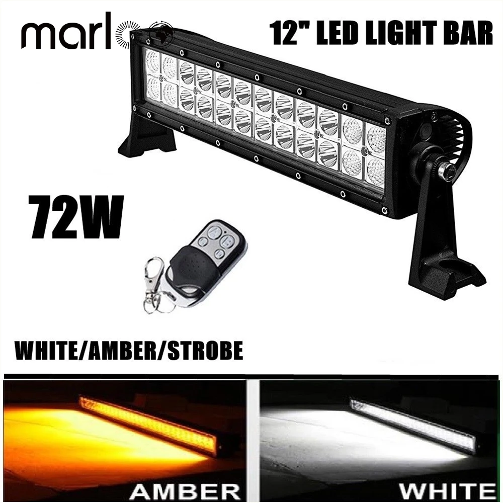 Marloo 12 بوصة 72 واط الصمام العمل الخفيفة بار 4x4 الطرق الوعرة 4wd سحب شاحنة الطوارئ تحذير ستروب أضواء العنبر ضوء بار 12 فولت 24 فولت dc Marloo 12 بوصة 72 واط الصمام العمل الخفيفة بار 4x4 الطرق الوعرة 4wd سحب شاحنة الطوارئ تحذير ستروب أضواء العنبر ضوء بار 12 فولت 24 فولت dc
