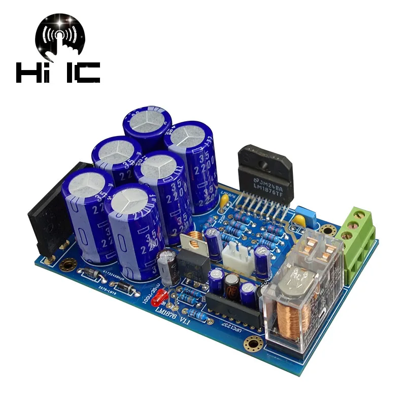 LM1876 аудио усилитель Наборы 30 Вт * 2 HiFi двухканальный стерео Мощность Amplificador Diy