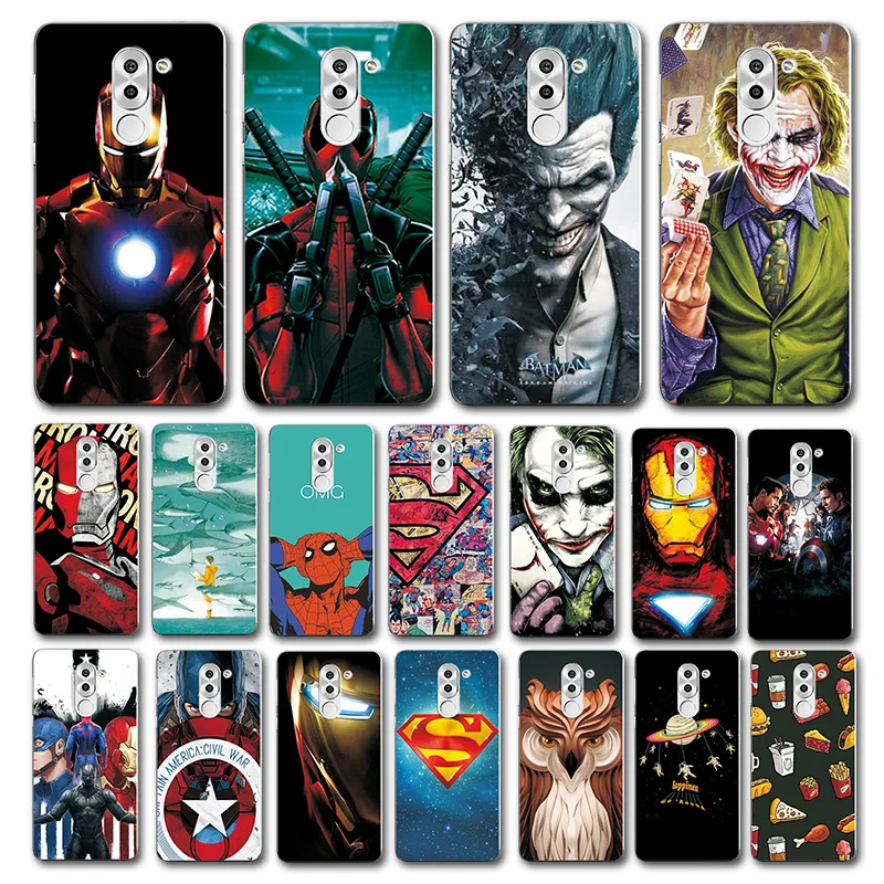 

Newest Art Printed Case For Huawei Honor 6X 5.5" Super Cool Novelty Phone Shell For Huawei Honor6X 6 X Back Cover Fundas